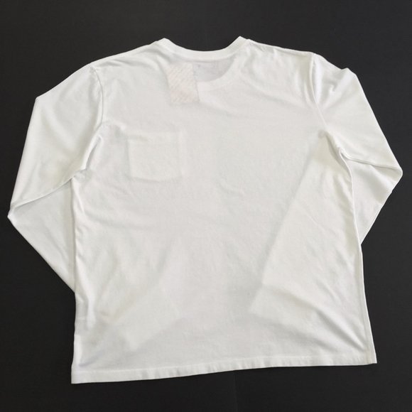 Double A • Solid Long Sleeve Fine Cotton Top Shirt - Picture 9 of 9